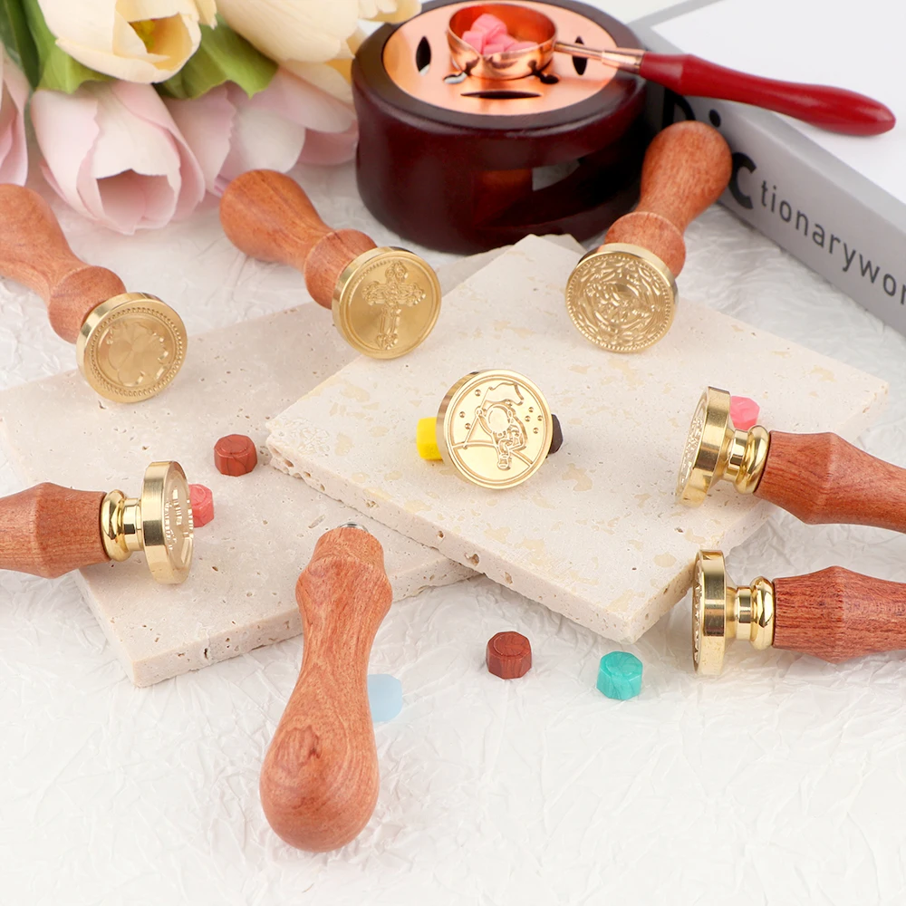 Набор штампов с сургучной печа – обзор и цена Wax Seal Stamp Set