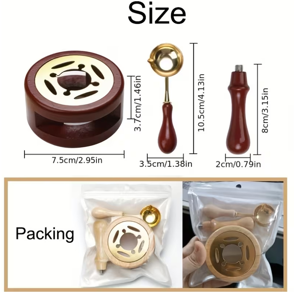 Набор для изготовления восковы – обзор и цена Wax Seal Stamp Set