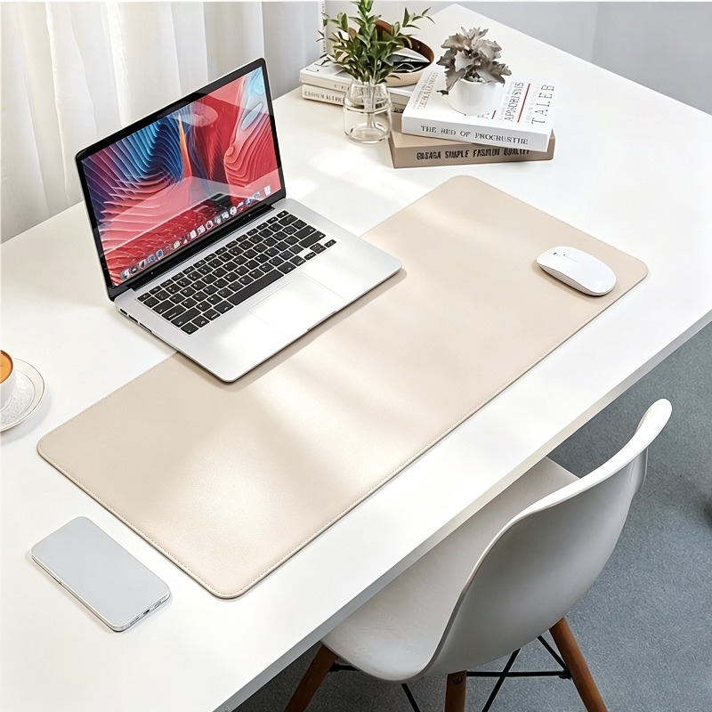 1 шт. Большой коврик для мыши  – обзор и цена Leather Desk Pad