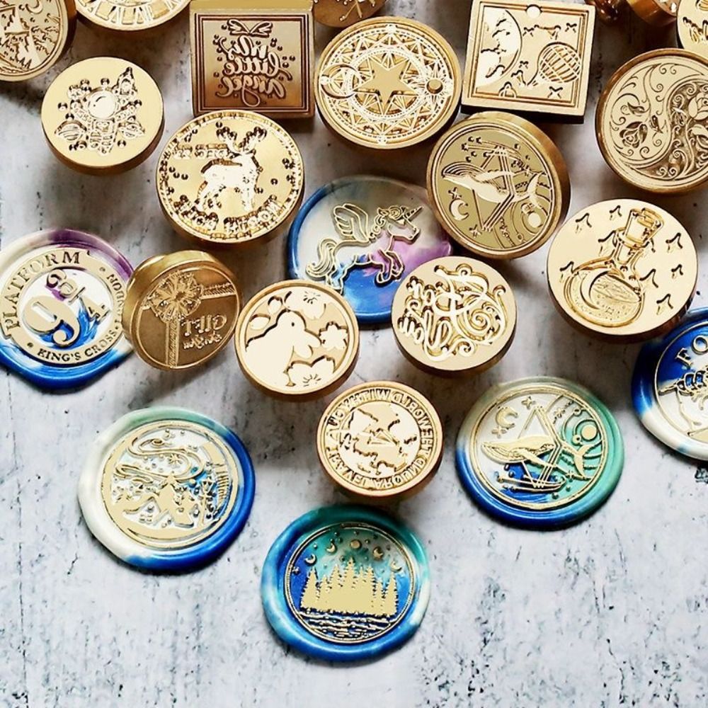 Набор из 20 штук: штампы для в – обзор и цена Wax Seal Stamp Set