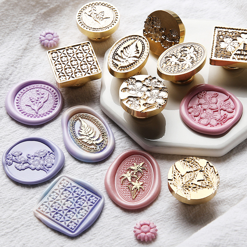 Ретро сургучная печать, весенн – обзор и цена Wax Seal Stamp Set