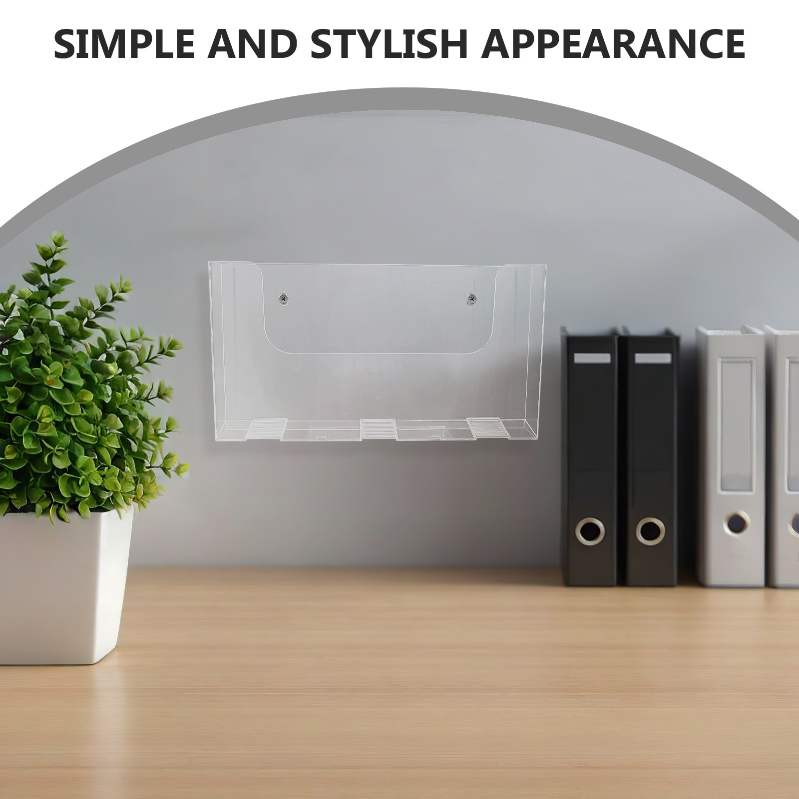 Настенные акриловые держатели  – обзор и цена Magazine Holder Rack